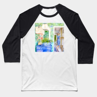 Green chinoiserie room Baseball T-Shirt